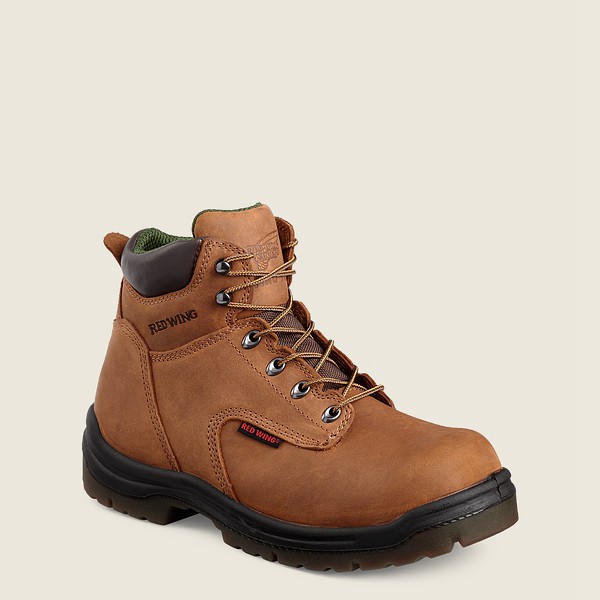 Red Wing Safety Bot Erkek - King Toe® - 6-Inch Toe - Kahverengi - 23VSMFCPB